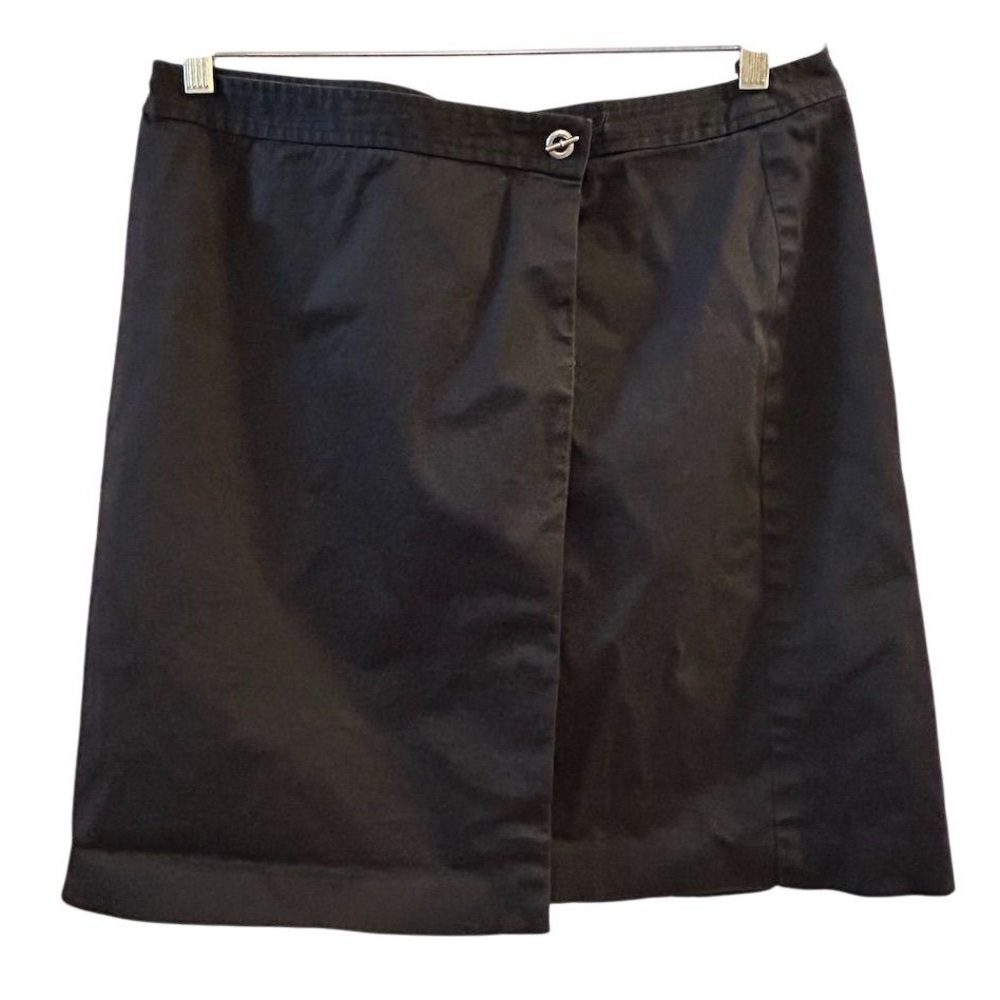 Ann Taylor Women's Black Knee-Length Pencil Skirt Size 14 Casual